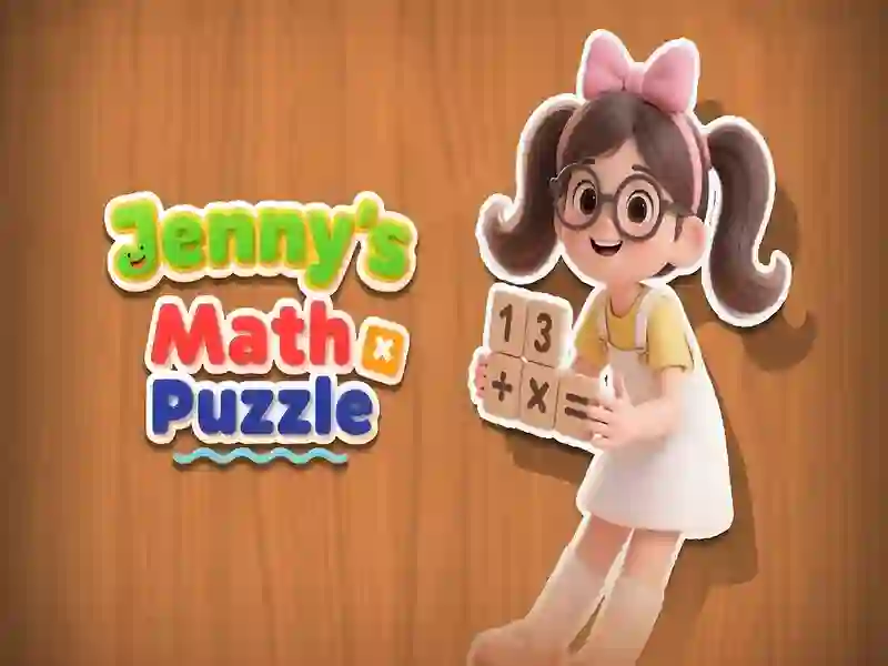 Laro Puzzle ng matematika ni Jenny online Laro Puzzle ng matematika ni Jenny online