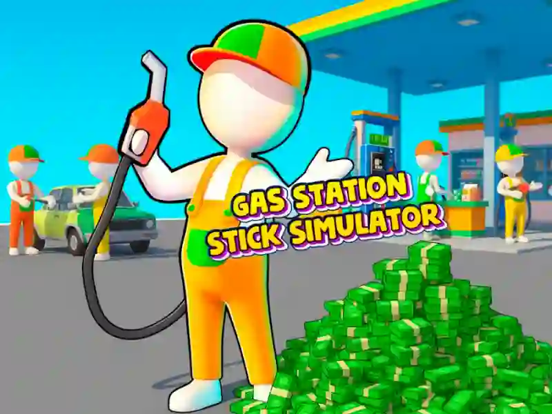 Laro Gas Station — Stick Simulator online