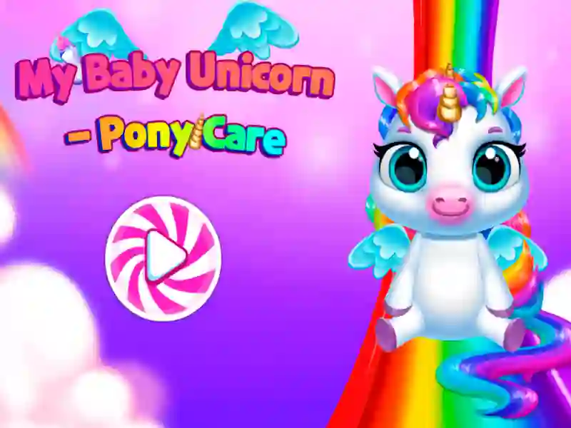Laro Ang Aking Baby Unicorn- Pony Care 2 online