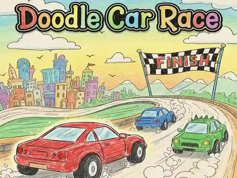 Laro Doodle Car Race online