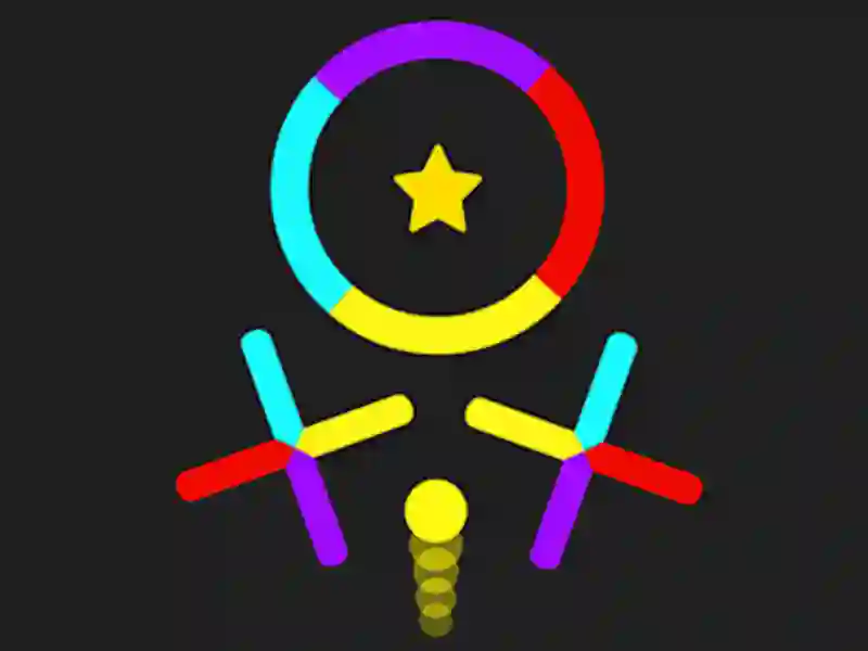 Laro Ball jump switch ang mga kulay online