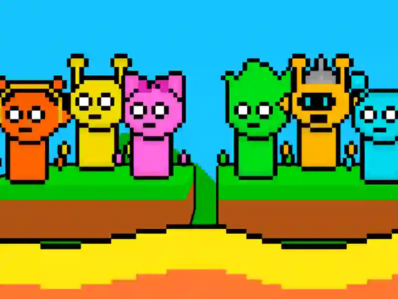 Laro Sprunki Lava Escape 2 player online Laro Sprunki Lava Escape 2 player online