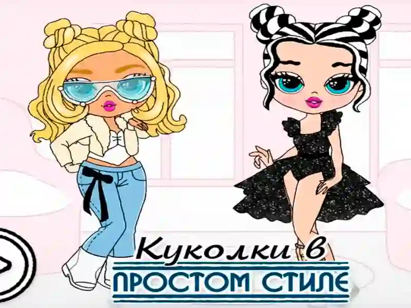Laro Simpleng estilo ng Baby Doll online Laro Simpleng estilo ng Baby Doll online