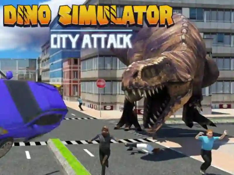 Laro Dino Simulator City Attack online