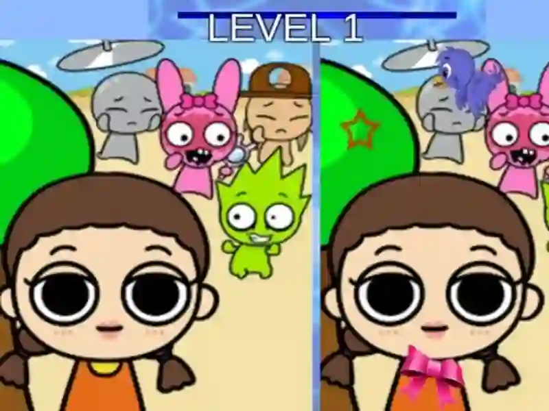 Laro Sprunki at Squid Game Pagkakaiba online Laro Sprunki at Squid Game Pagkakaiba online