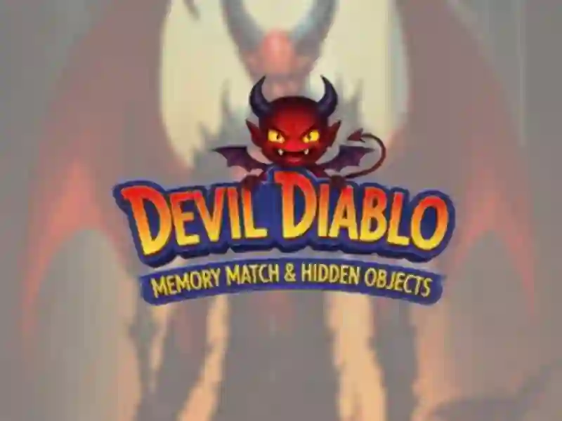 Laro Diyablo Diablo Memory Match & Nakatagong mga bagay online
