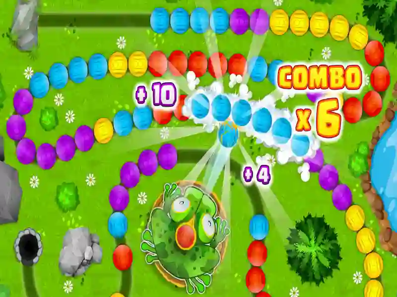 Laro Frogtastic marmol pakikipagsapalaran online