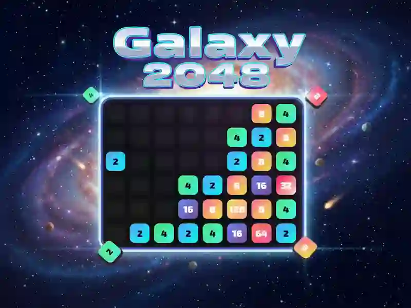 Laro Galaxy 2048 online