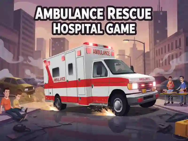 Laro Ambulance Rescue Hospital Game online