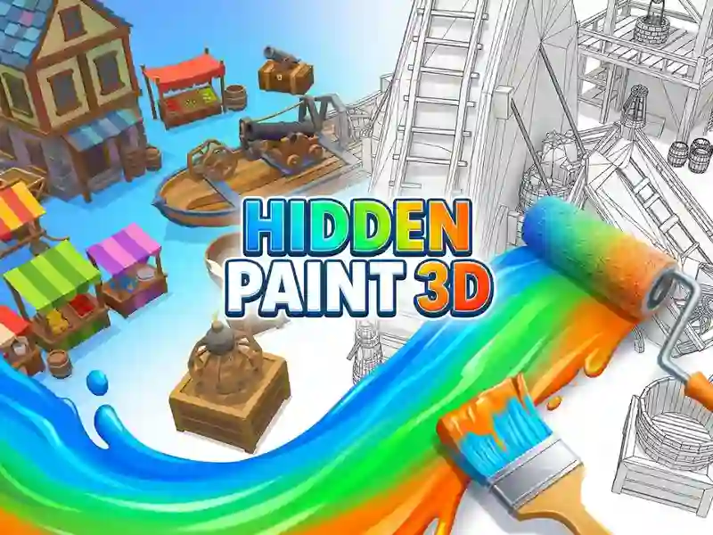 Laro Hidden Paint 3D online
