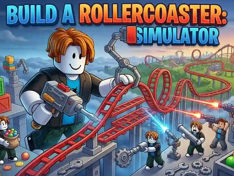 Laro Bumuo ng Rollercoaster: Simulator online