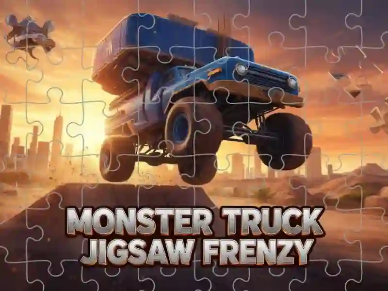 Laro Monster Truck Jigsaw Frenzy online