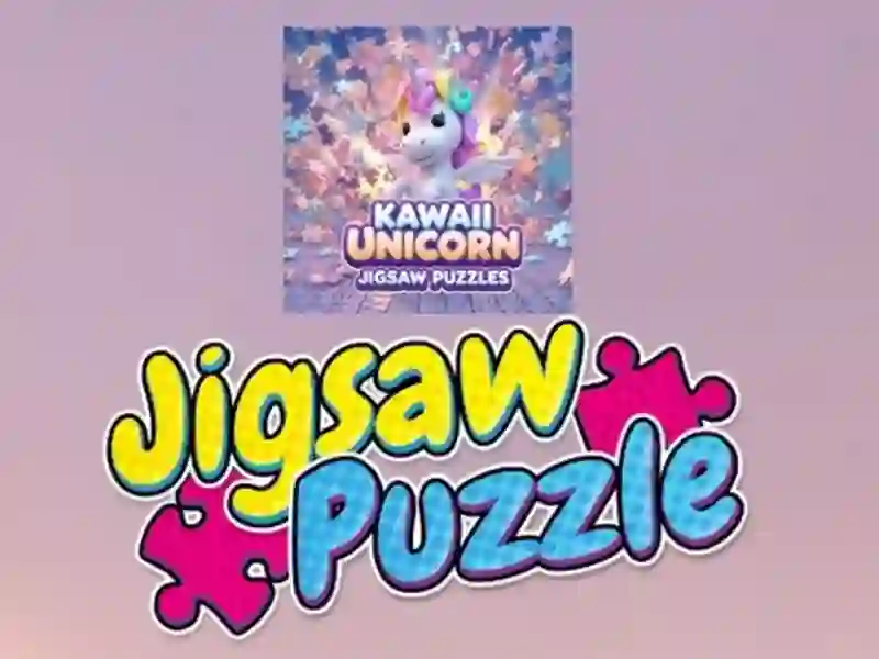 Laro Kawaii unicorn jigsaw puzzle online