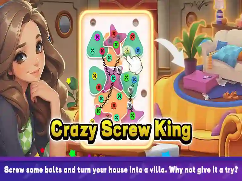 Laro Crazy Screw King online
