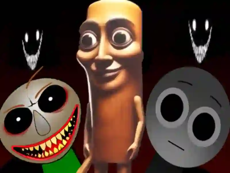 Laro Sprunki tung Sahur online