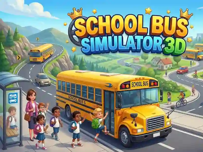 Laro School Bus Simulator 3D online