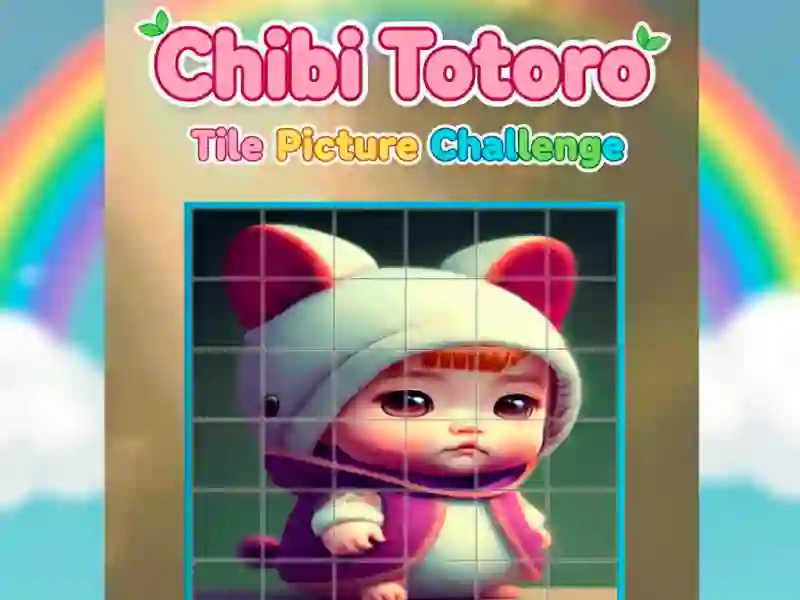 Laro Chibi Totoro Tile Picture Challenge online