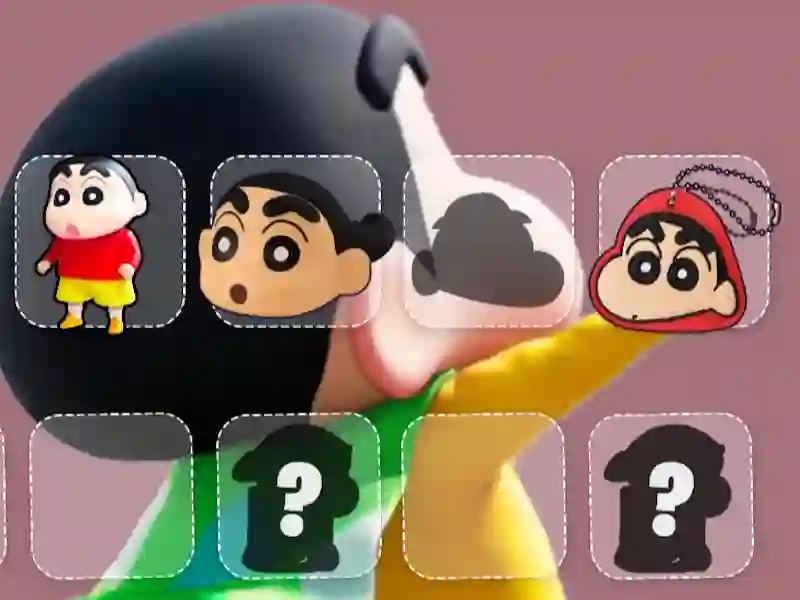 Laro Mr Shinchan Crayon Paglutas online