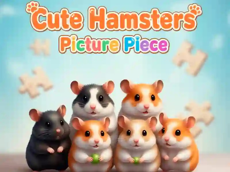 Laro Cute Hamsters Picture piraso online