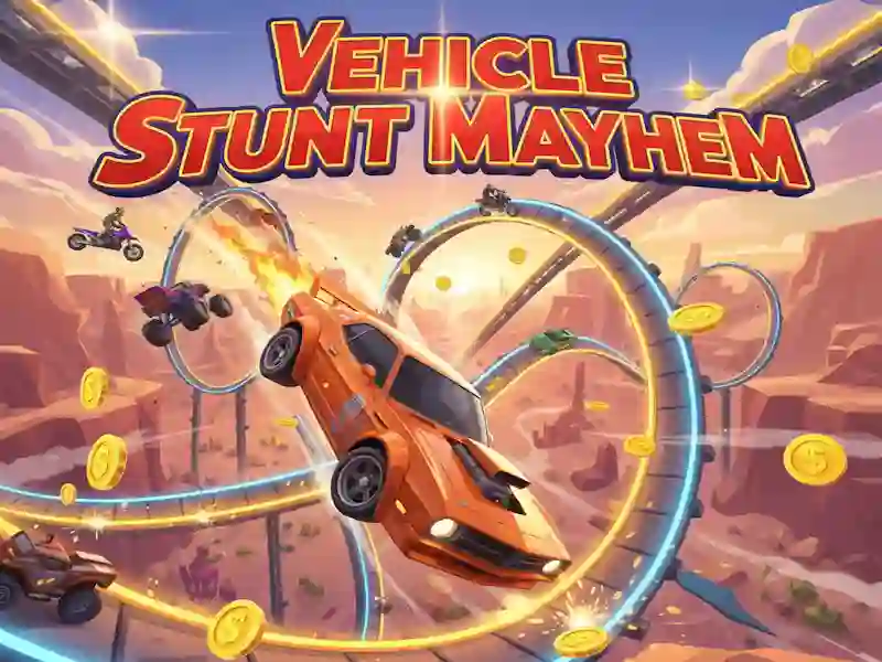 Laro Stunt Mayhem ng Sasakyan online