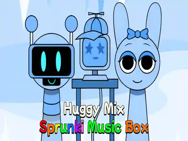 Laro Huggy Mix Sprunki Music Box online