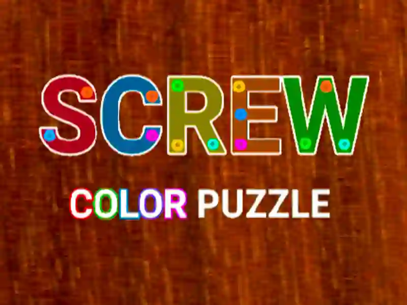 Laro Screw color puzzle online Laro Screw color puzzle online