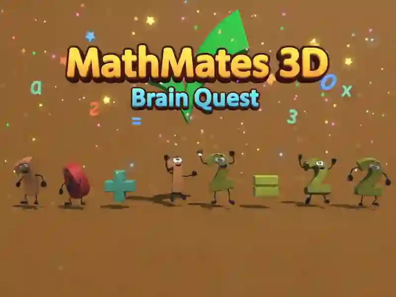 Laro MathMates 3D: Brain Quest online