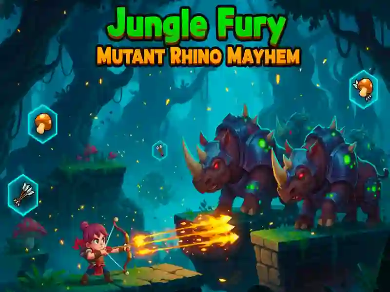 Laro Jungle Fury Mutant Rhino Mayhem online Laro Jungle Fury Mutant Rhino Mayhem online