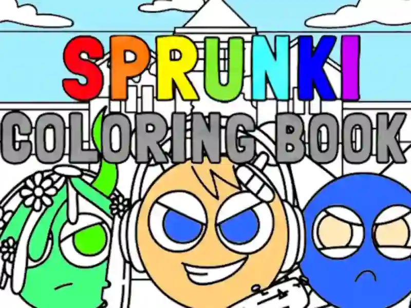 Laro Sprunki pangkulay ng libro online Laro Sprunki pangkulay ng libro online
