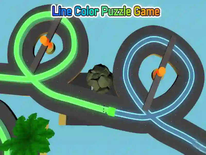 Laro Line Color Puzzle Game online