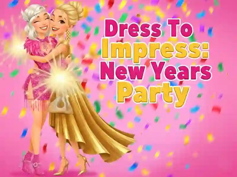Laro Dress To Impress: New Years Party online