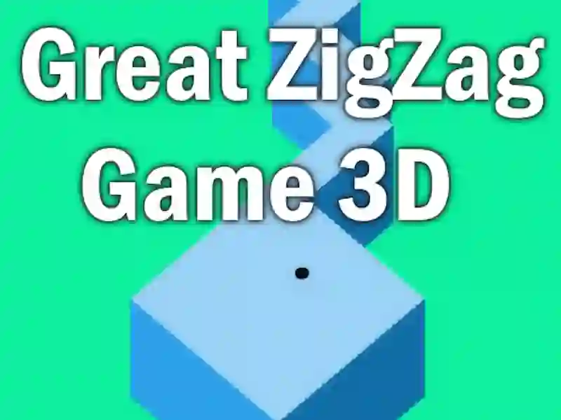 Laro Mahusay na Zigzag Game 3D online