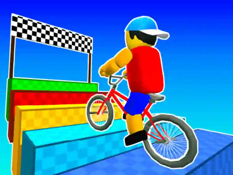 Laro Obby sa isang bisikleta online Laro Obby sa isang bisikleta online