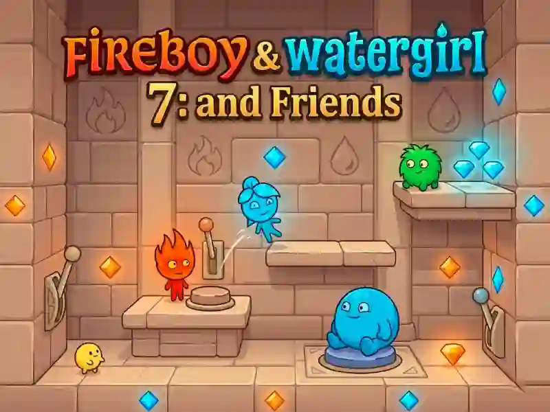 Laro Fireboy & Watergirl 7: and Friends online