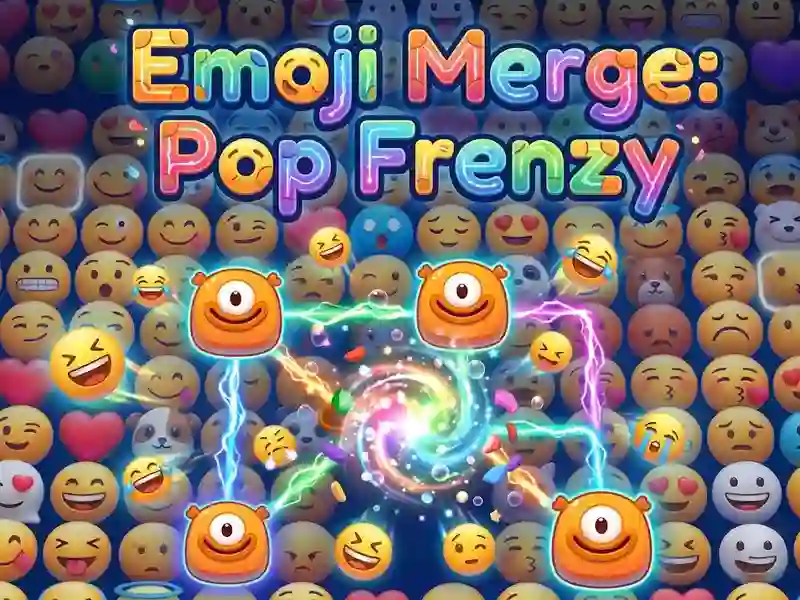 Laro Emoji Merge: Pop Frenzy online