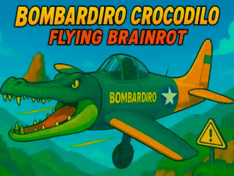 Laro Bombardiro Crocodilo Flying Brainrot online
