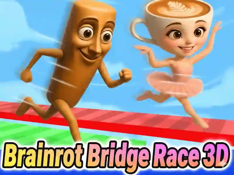 Laro Brainrot Bridge Race 3D online