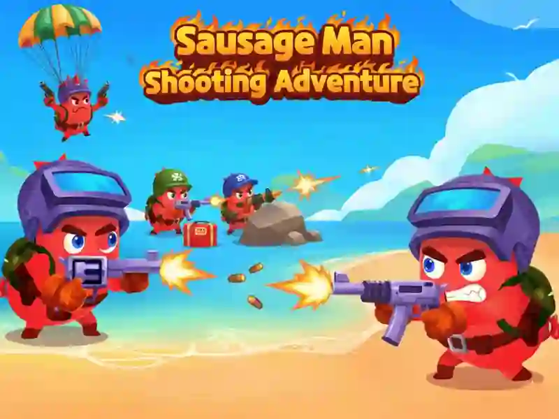 Laro Sausage Man Shooting Adventure online