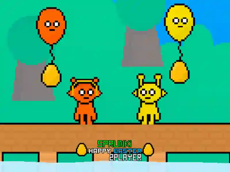 Laro Sprunki Happy Easter 2Player online