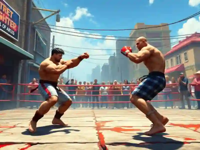 Laro Real Street Fighter 3D online