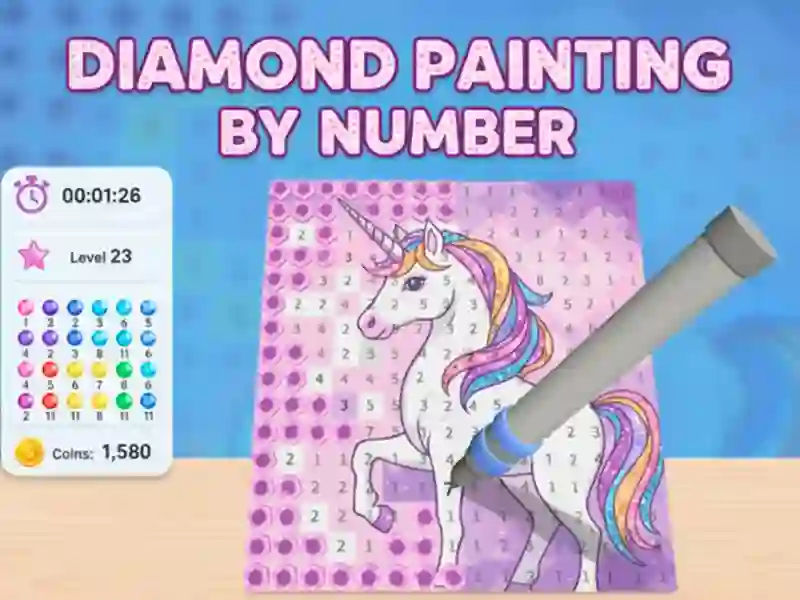 Laro Diamond Painting ayon sa Numero online