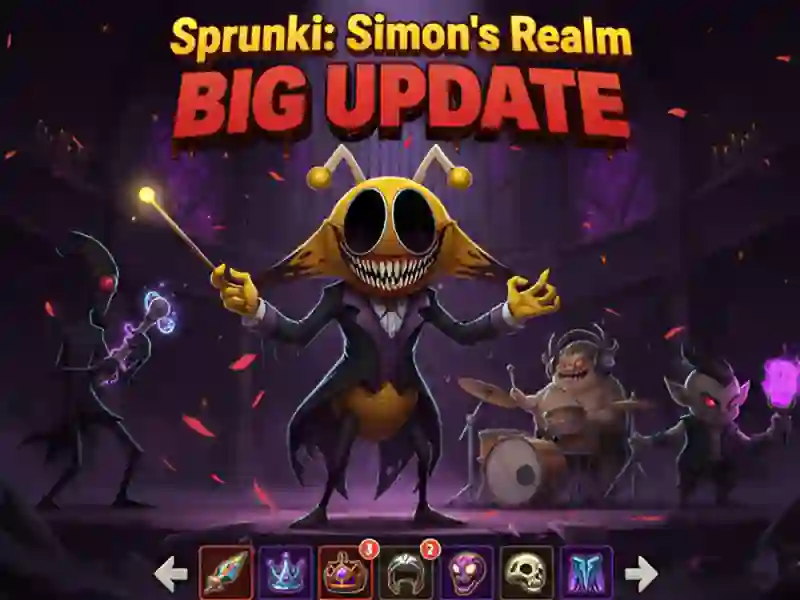Laro Sprunki: Simon's Realm Big Update online