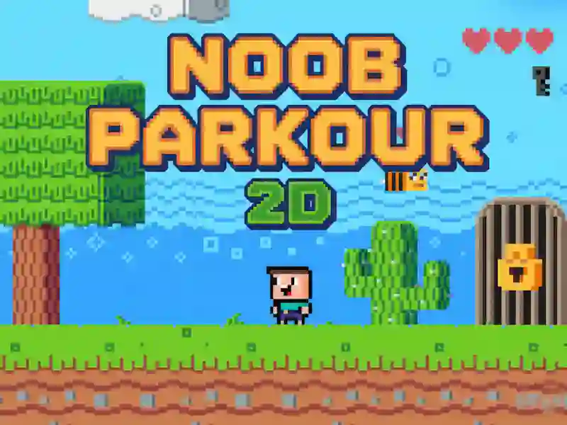 Laro Noob Parkour 2D online