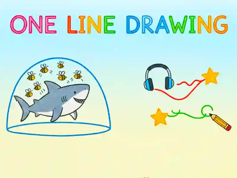 Laro One Line Drawing online
