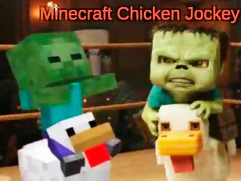 Laro Minecraft Chicken Jockey online Laro Minecraft Chicken Jockey online