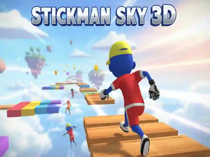 Laro Stickman Sky 3d online