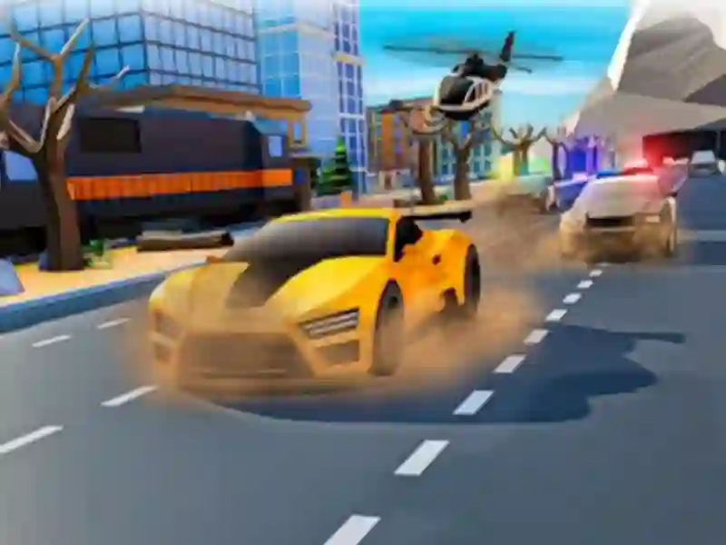 Laro Ang pulisya ng pulisya ay hinahabol si Zigzag Escape 3D online