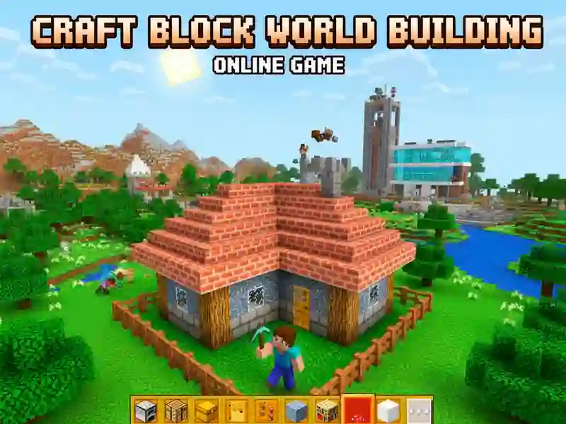 Laro Craft Block World Building online