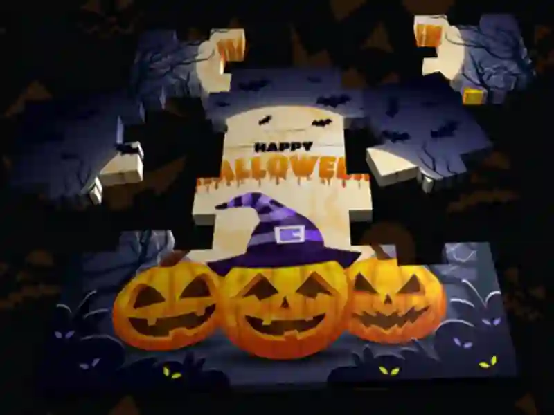 Laro 3d Halloween Jigsaw online Laro 3d Halloween Jigsaw online
