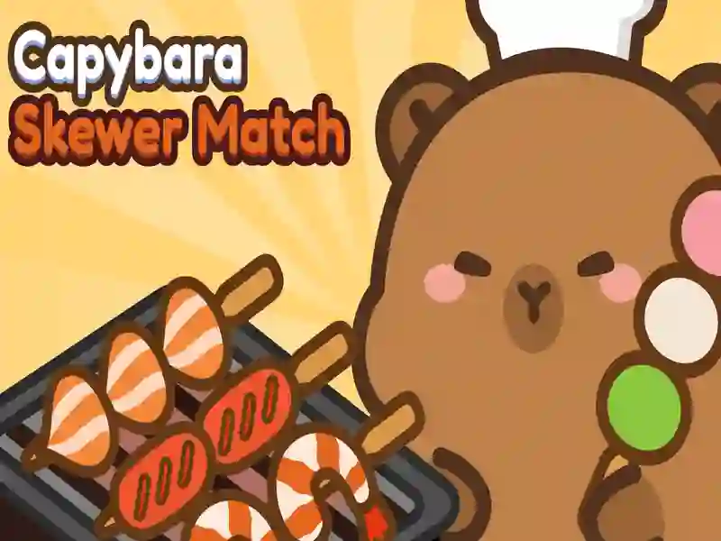 Laro Capybara skewer match online